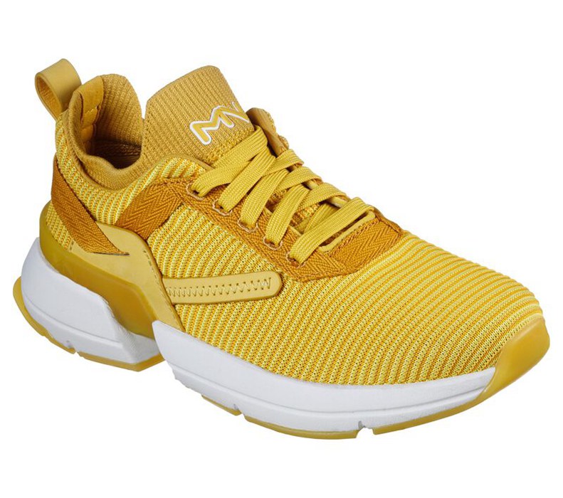 Skechers Split - Overpass - Womens Sneakers Yellow [AU-FA2073]